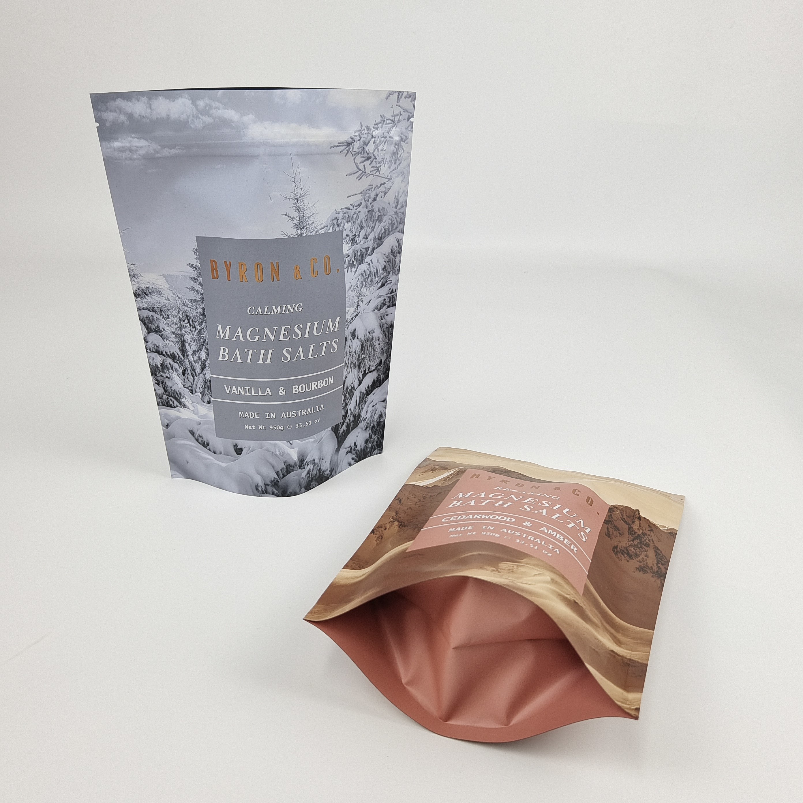 لوگو سفارشی چاپی ضد بوی غذا مایلار ضد رطوبت فولیک آلومینیوم مت ایستاده کیسه بدن پاکت بسته بندی