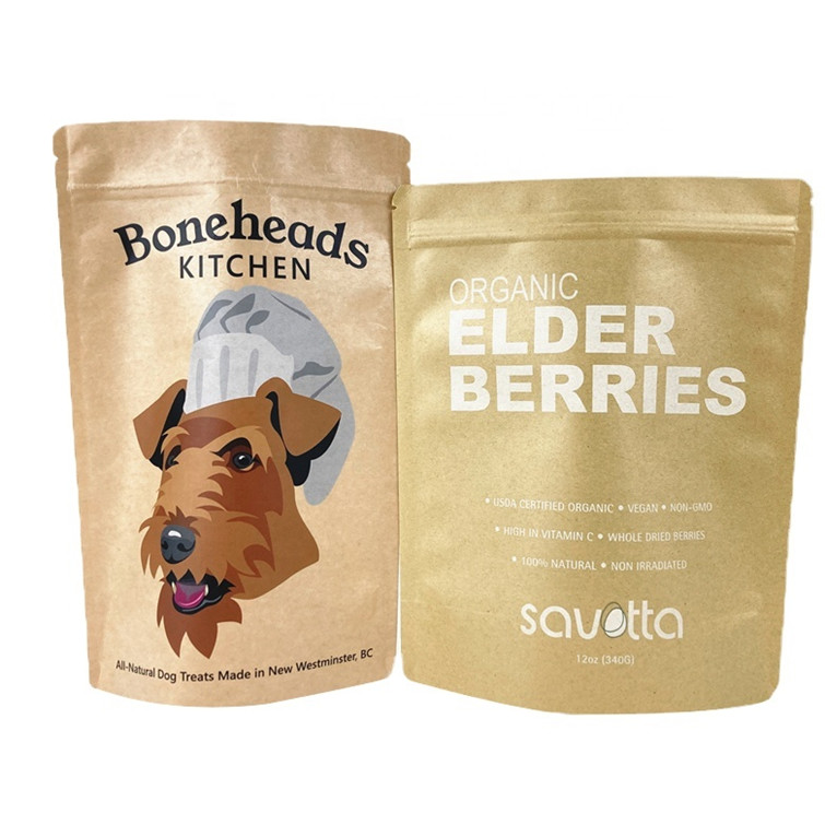 کیسه های کاغذی سفارشی لایه بندی درخشان یا مات برای پایان سطح سفارشی