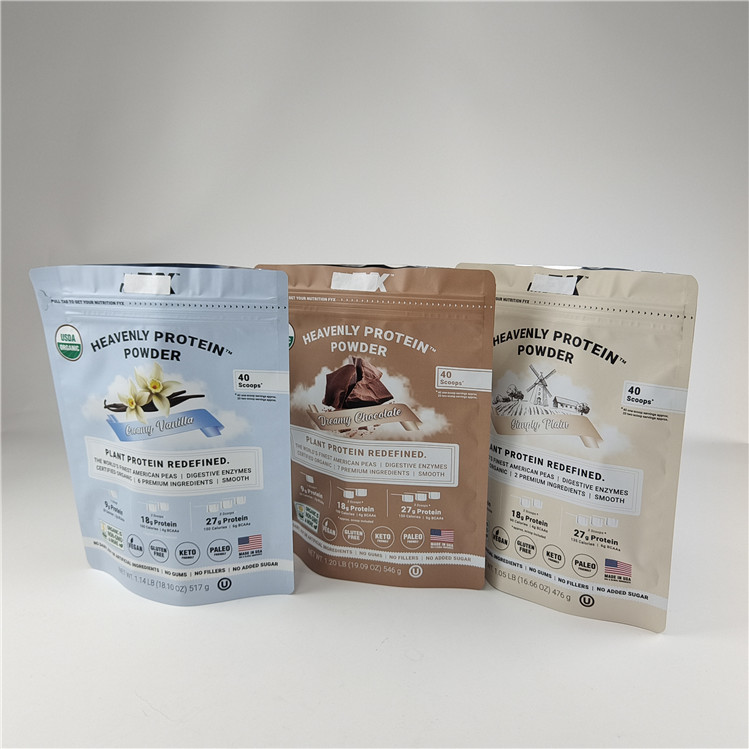 چاپ ديجيتال سفارشي بسته بندي زپ بلند ضد بوي ضد رطوبت