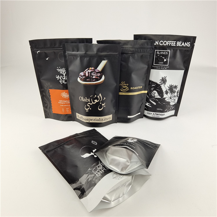 ورق آلومینیوم لایه دار زپلاک بایستید کیسه چاپ دیجیتال سفارشی اندازه / رنگ