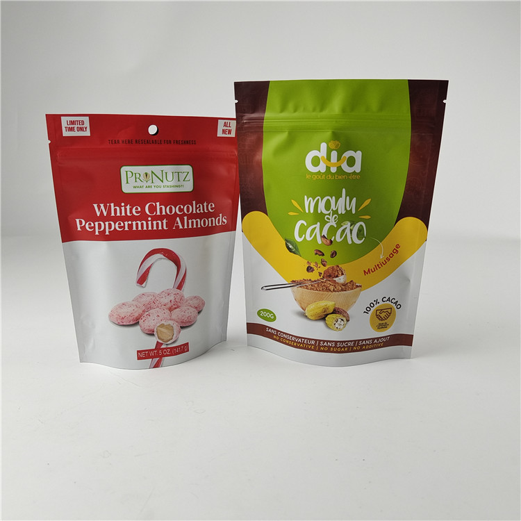 کیفیت بالا چاپ دیجیتال سفارشی PE استفاده مجدد کیف زیپ پلاستیکی