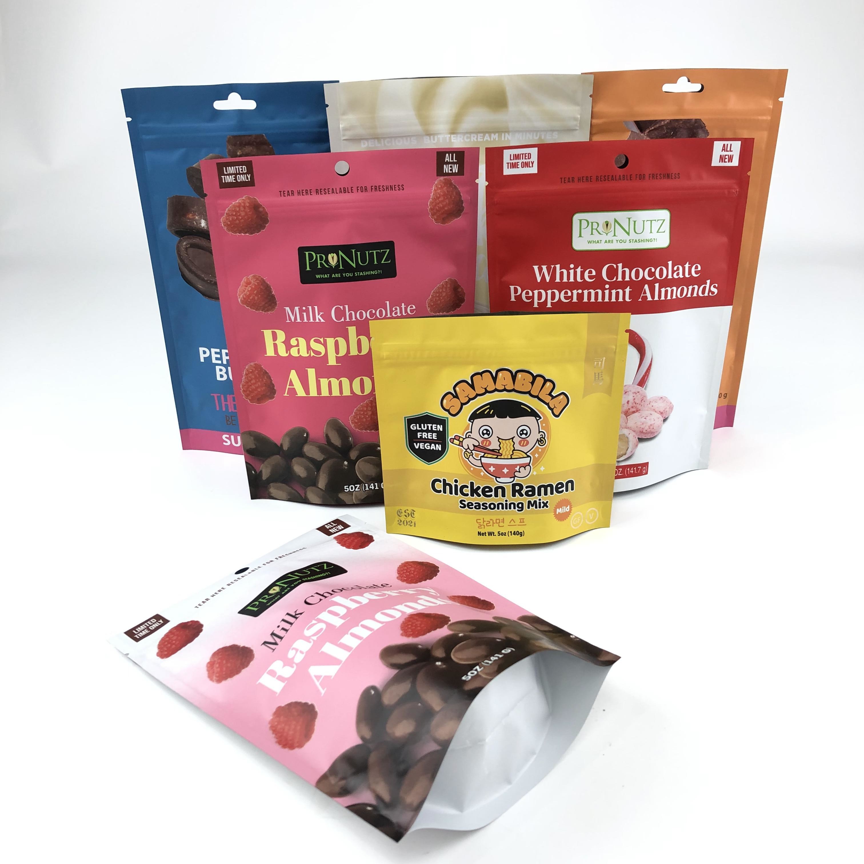 کیسه های ضد بوی رنگ های CMYK Pantone برای نیازهای بسته بندی حرفه ای