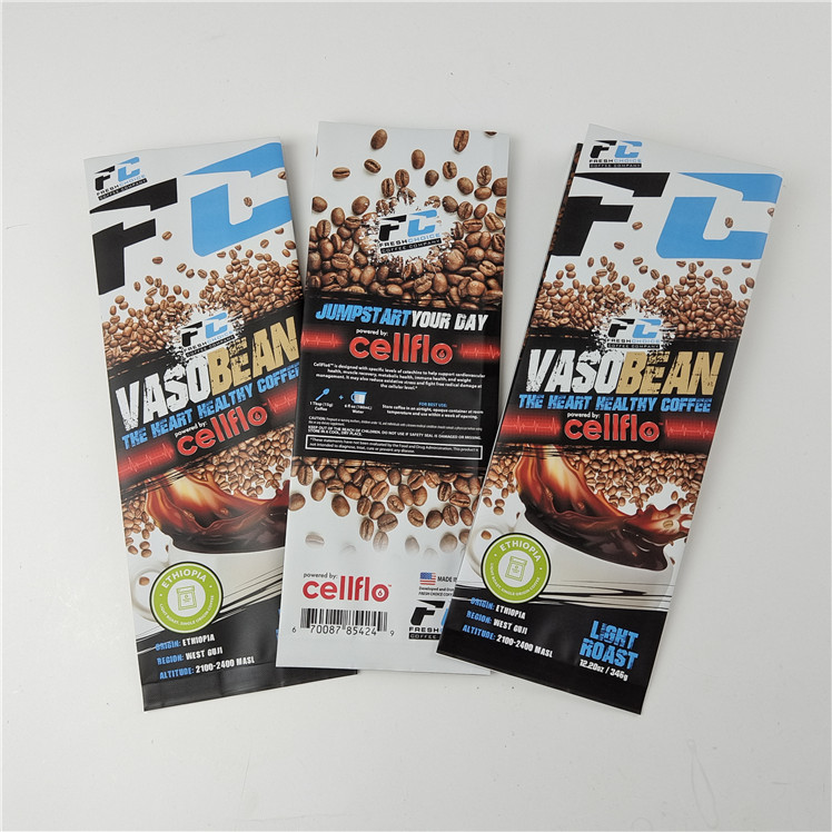 بهترین فروش کیسه های بسته بندی قابل بازیافت و سازگار با محیط زیست برای دانه های قهوه برای 250G 500G 1KG