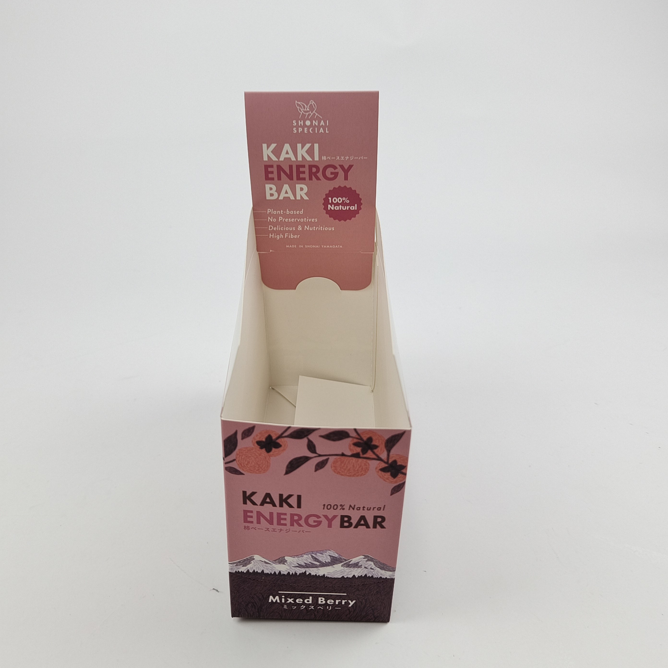 جعبه های نمایش کارتونی لامیناسیون مات قابل بازیافت برای فروشگاه خرده فروشی