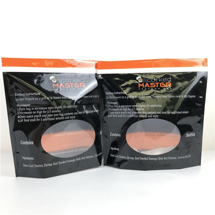 فولیک آلومینیوم مت با کیف ایستاده زپ لاک