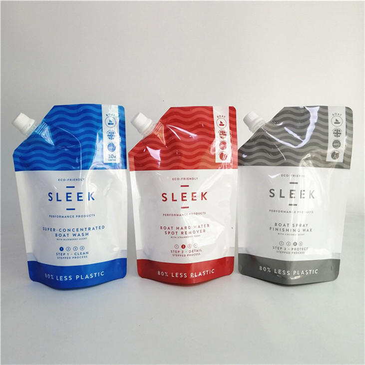 ذخیره سازی کیسه های بازیافت شده آبشوره ظرف کیسه های بسته بندی شده برای آبمیوه شیر