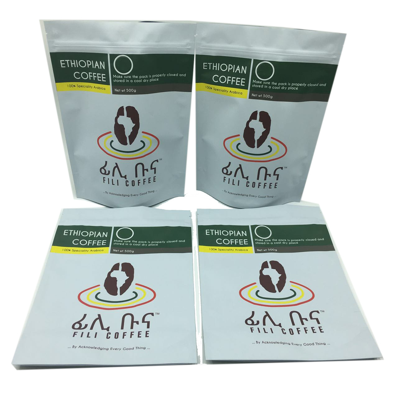 فویل مات Finish مجهز به کیسه بسته بندی زیپ 500 گرم کیسه کیسه ای