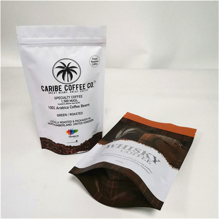 چاپ رنگارنگ مات پایان اندازه سفارشی و طراحی نیاز به ورق آلومینیوم Mylar Doypack