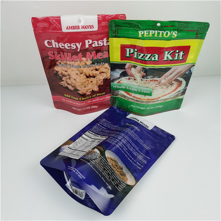 بهترین فروش محیط زیست دوستانه ذخیره سازی لوگو سفارشی چاپ شده ایستاده Zipper کیسه پلاستیکی دوباره قفل