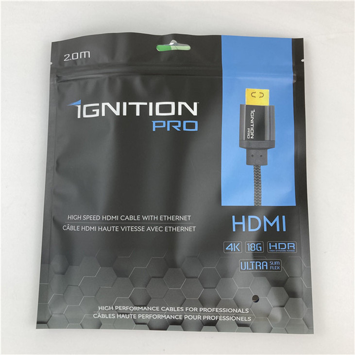 جعبه بسته بندی سه طرفه مهر شده مایلار کیسه تخت با زیپ پذیرفته شده تا 10 رنگ در دسترس است