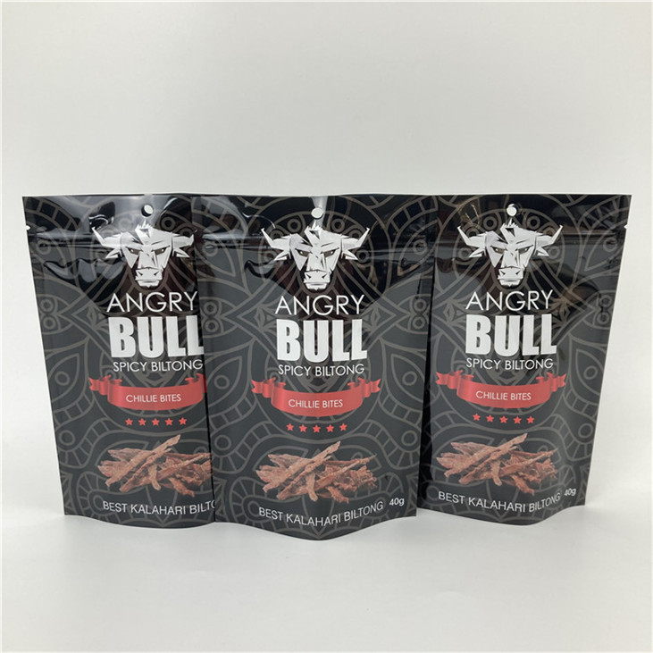 کیسه ایستاده ضد نشت با زپ گاوچر / کیسه بسته بندی چاپی دیجیتال