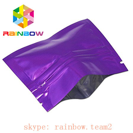 کیسه های رنگی 3 طرفه مهر و موم مینی مینیولار فویل کیسه 1 گرم کنپیس چای / گل گلدان بسته بندی شده