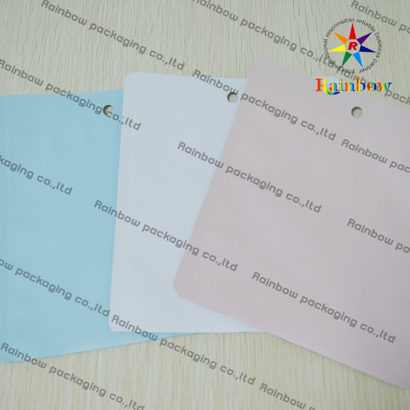 کیسه پلاستیکی لوازم آرایشی و بهداشتی پلاستیکی شیک با 1 پاک کردن جانبی و چاپ