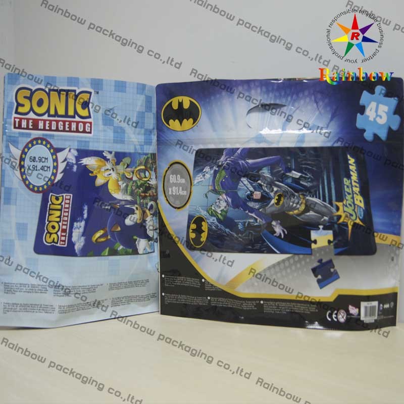 آلومینیوم پایه کیسه بسته بندی فویل کیسه ای با Ziplock برای اسباب بازی