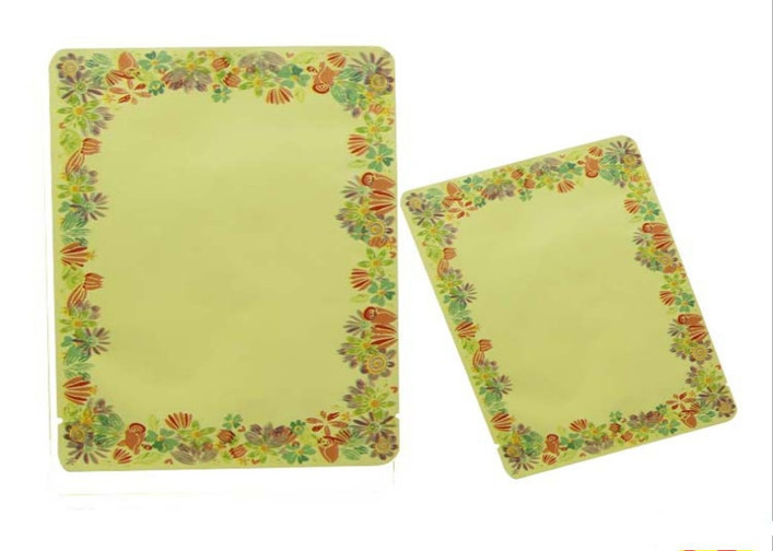 کیسه های پلاستیکی مهر و موم کریستال طلا برای ماسک چشم / صورت، سازگار با محیط زیست