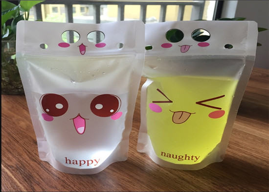 کیسه های زیپ ایستاده Gravnre ضخامت کیسه های قابل استفاده مجدد برای شیر