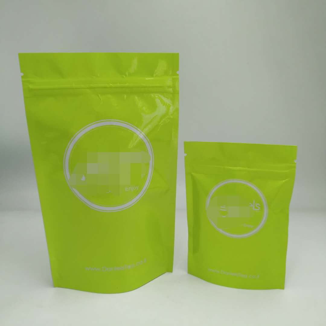 FDA خود مهر و موم کیسه کیسه های پلاستیکی زیپ آلومینیوم فویل با رنگ های روشن