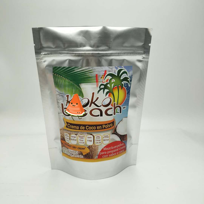 بسته بندی کیسه های پلاستیکی بسته بندی شده، کیسه فویل آلومینیومی ایستاده