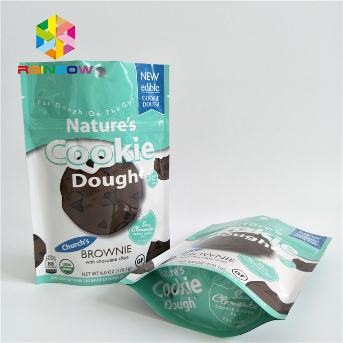 کیسه های بسته بندی غذای کوچک با دریچه بالا دستگیره رنگ سفارشی