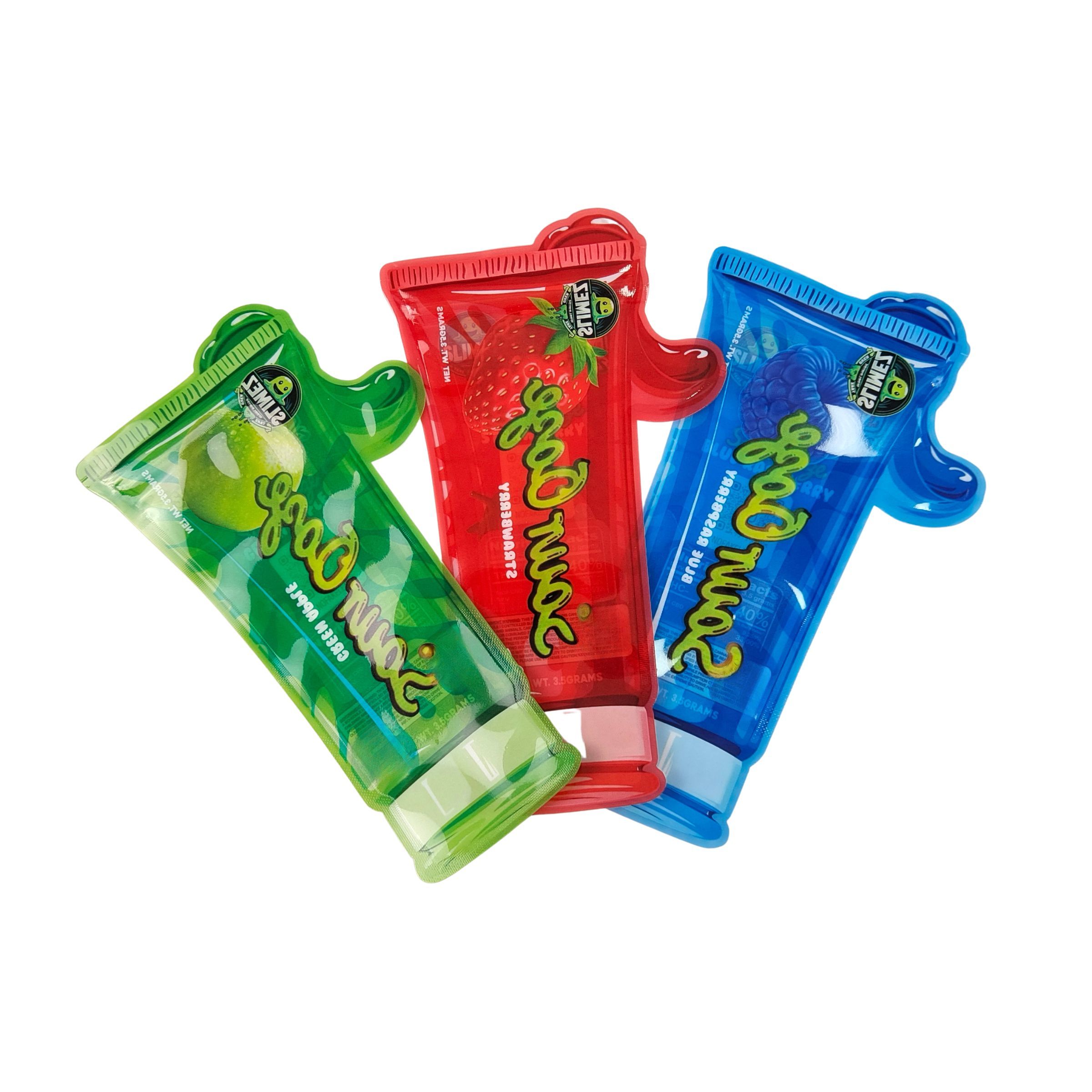 کیسه 3.5 گرمی کالی مایلار خوراکی ضد کودک تحویل سریع چاپ شده با لوگوی شما لمس نرم هولوگرافی