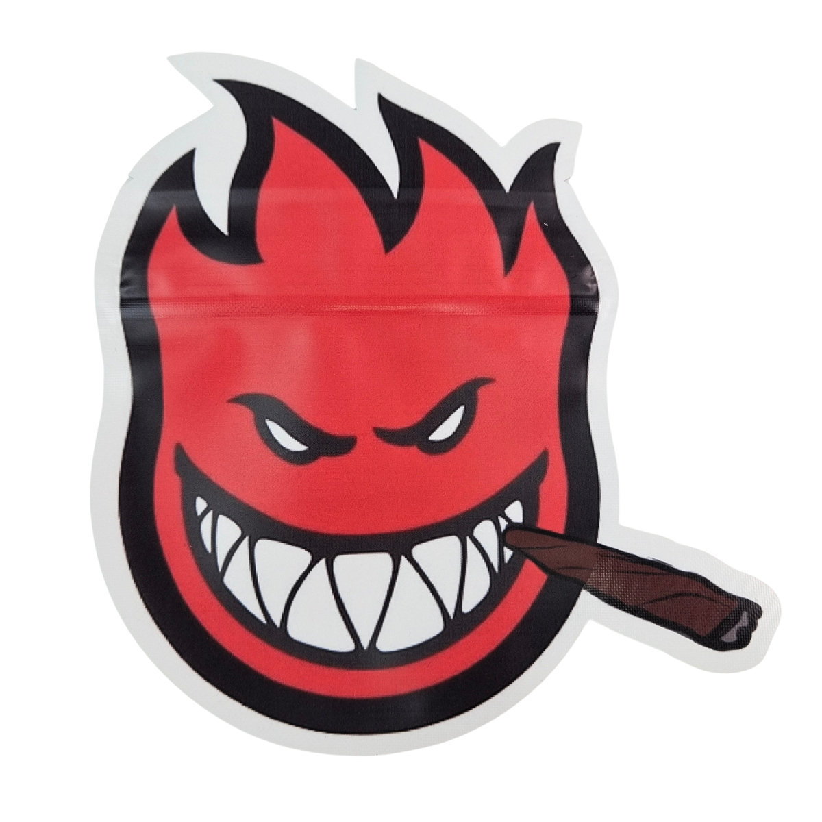 کالی قابل خوردن 3.5g 7g Mylar Ziplock نرم لمس ضد بوی شکل نامنظم کوکی کنده بسته بندی کیسه پلاستیکی