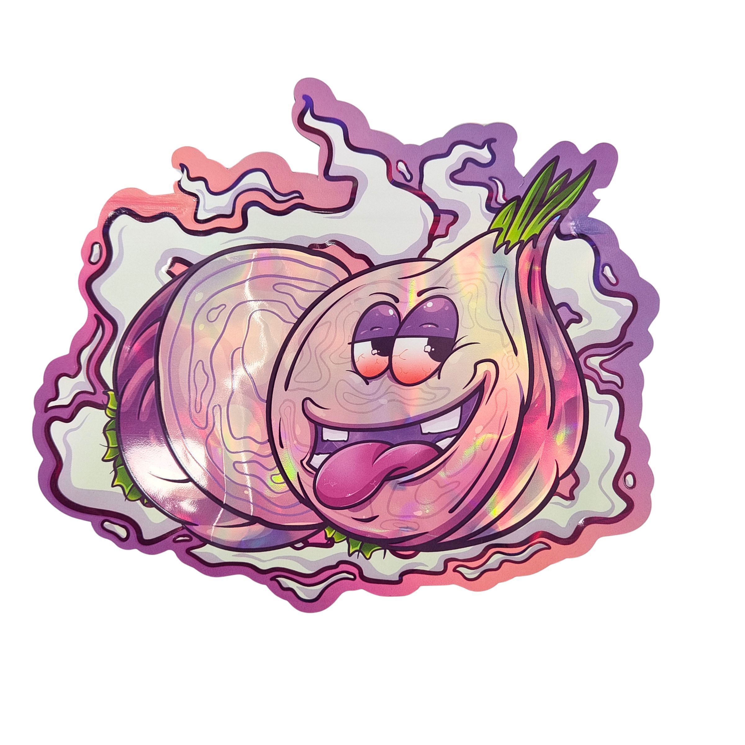 پاکت های مایلار هولوگرافیک با زیپ برای آب نبات های شیرین گل خشک گیمی بسکت شکر بسته بندی ضد بچه