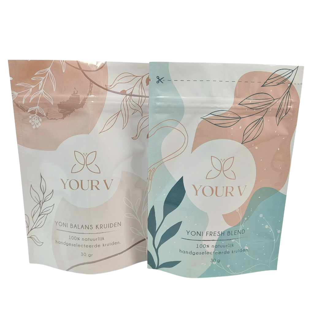 کیسه‌های مایار زیست‌تخریب‌پذیر سفارشی برای نمک حمام 4OZ 5OZ کیسه ایستاده