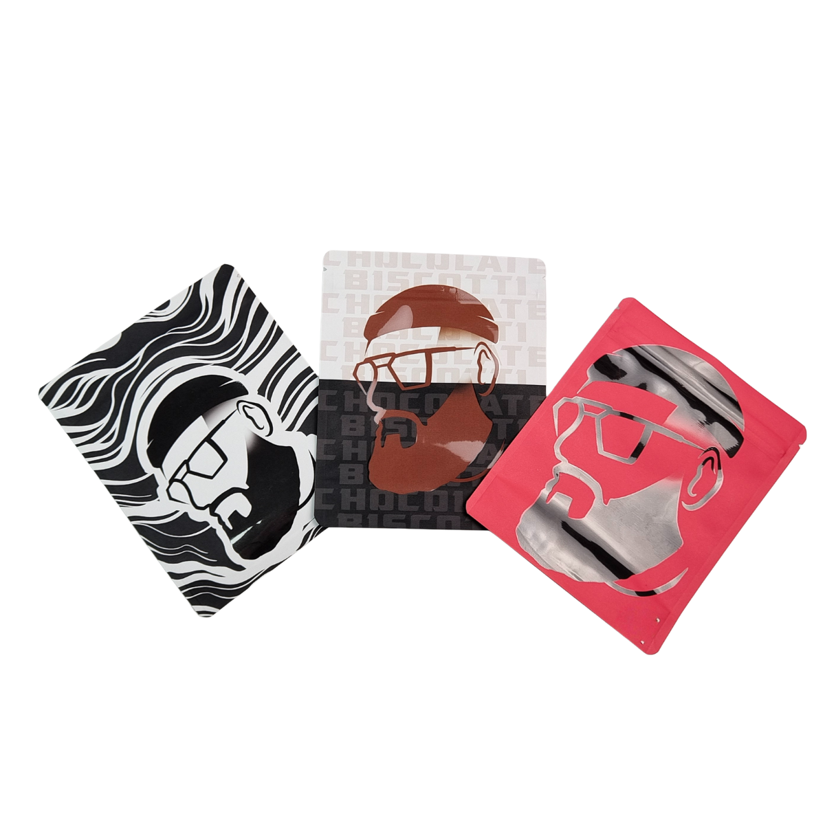 کوله های غذایی مایلار ضد بوی قابل بازخرید با وزن 3.5g-28g