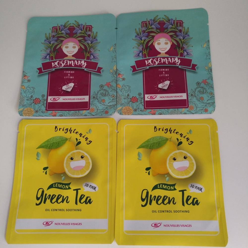 بسته بندی ماسک صورت پلاستیکی هولوگرافیک