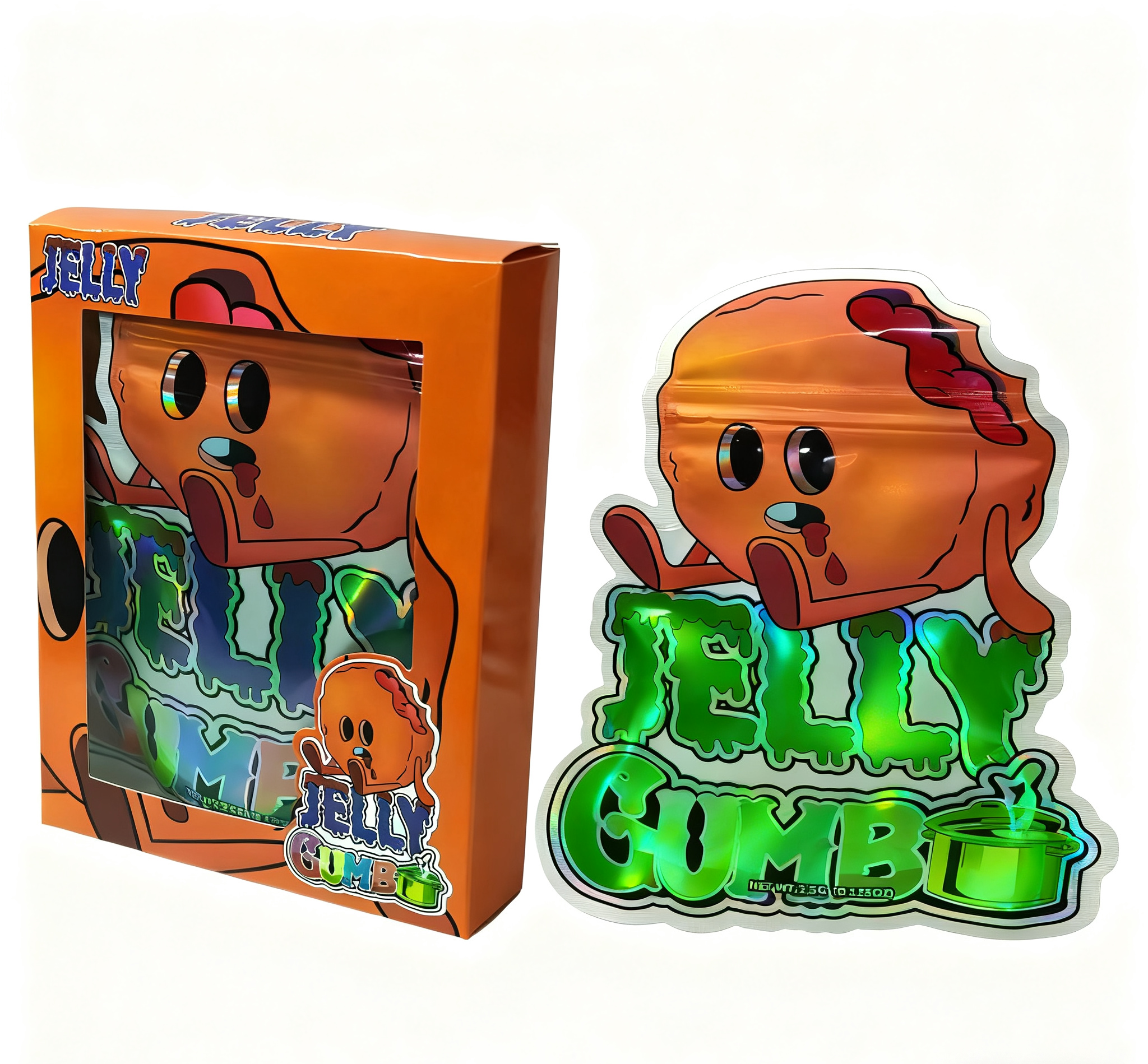 کیسه‌های مایار قابل‌بسته‌بندی مجدد 3.5 گرمی با چاپ سفارشی برای بسته‌بندی اسنک، کیسه‌های ایستاده