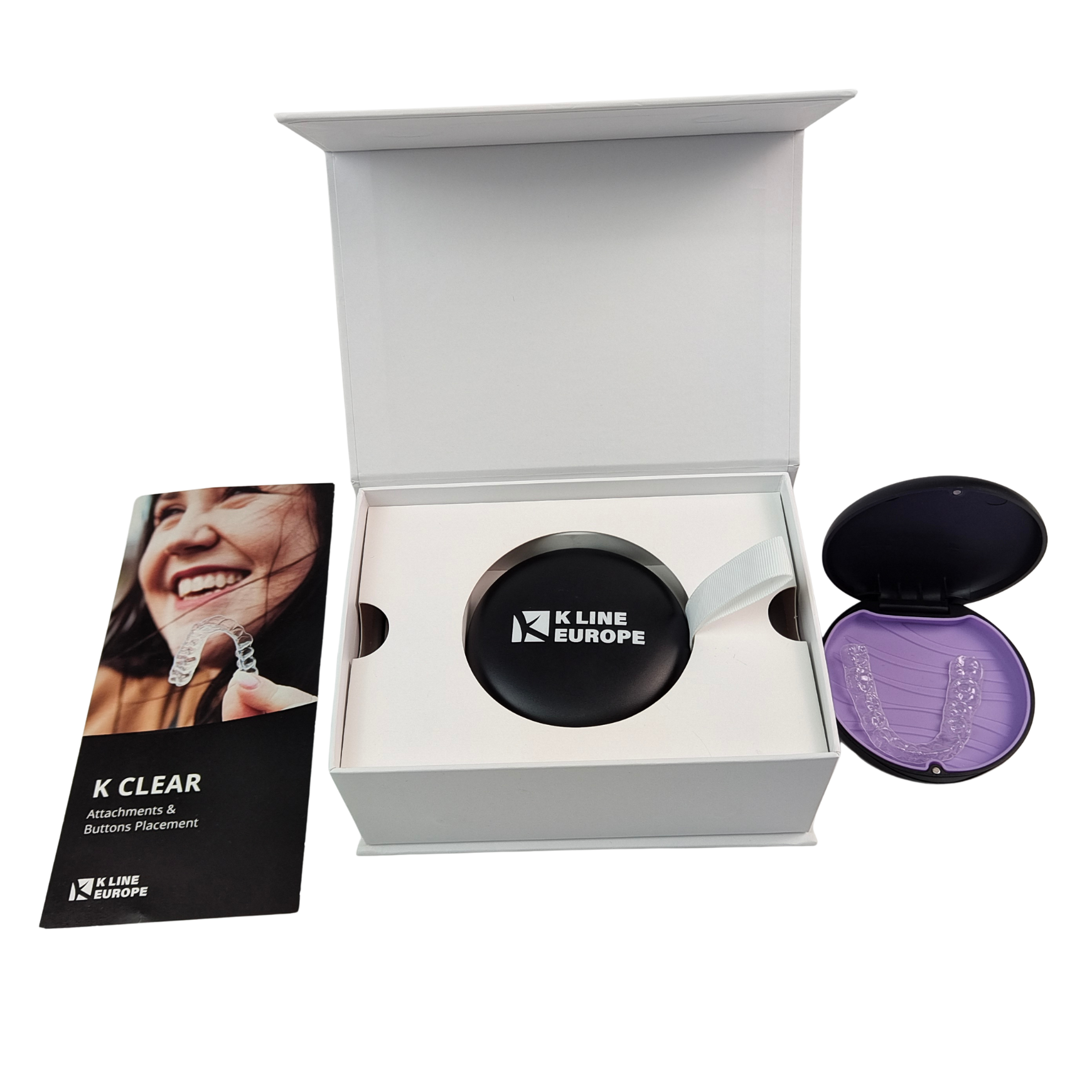 جعبه بسته بندی آرایشگر ارتودنسی با کاغذ داخل دندان آرایشگر جعبه بسته بندی