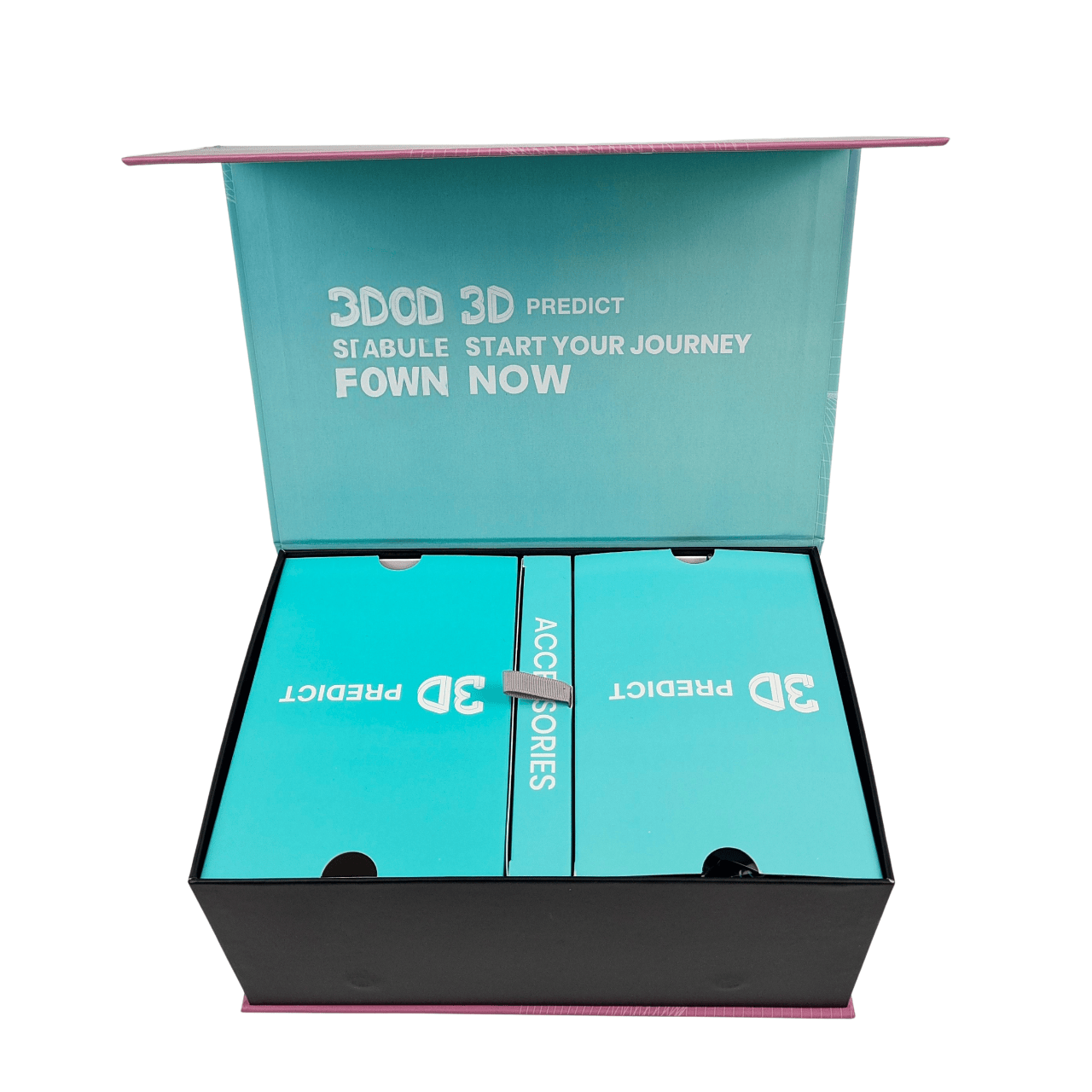 جعبه بسته‌بندی دندان‌های سفارشی تولیدکننده با آرم، قابل بازیافت، لوکس، مغناطیسی، بریس‌های دندانی، جعبه هدیه کاغذی محکم