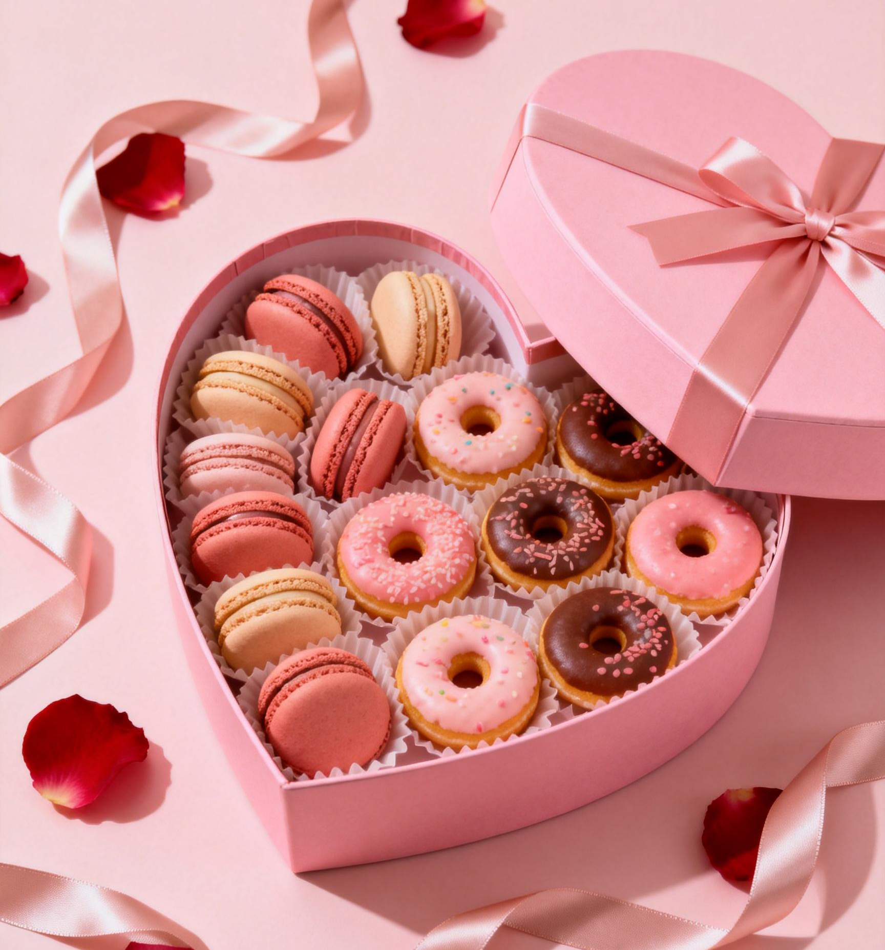 جعبه هدیه قابل انعطاف برای بسته بندی نانوایی و ماکارون های شیرینی