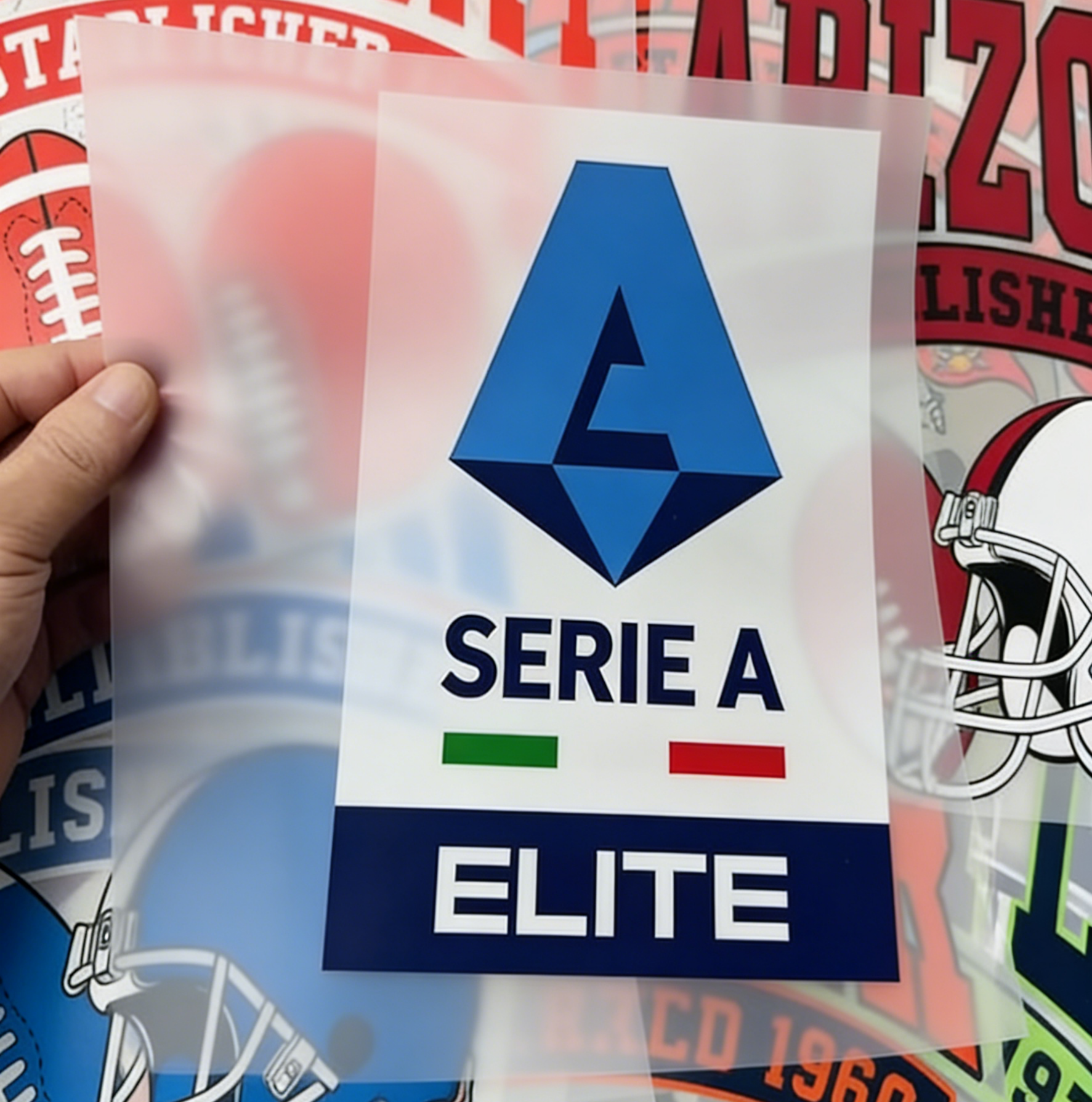 برچسب چاپ گرما هولوگرافیک نقره ای با نور در تاریکی