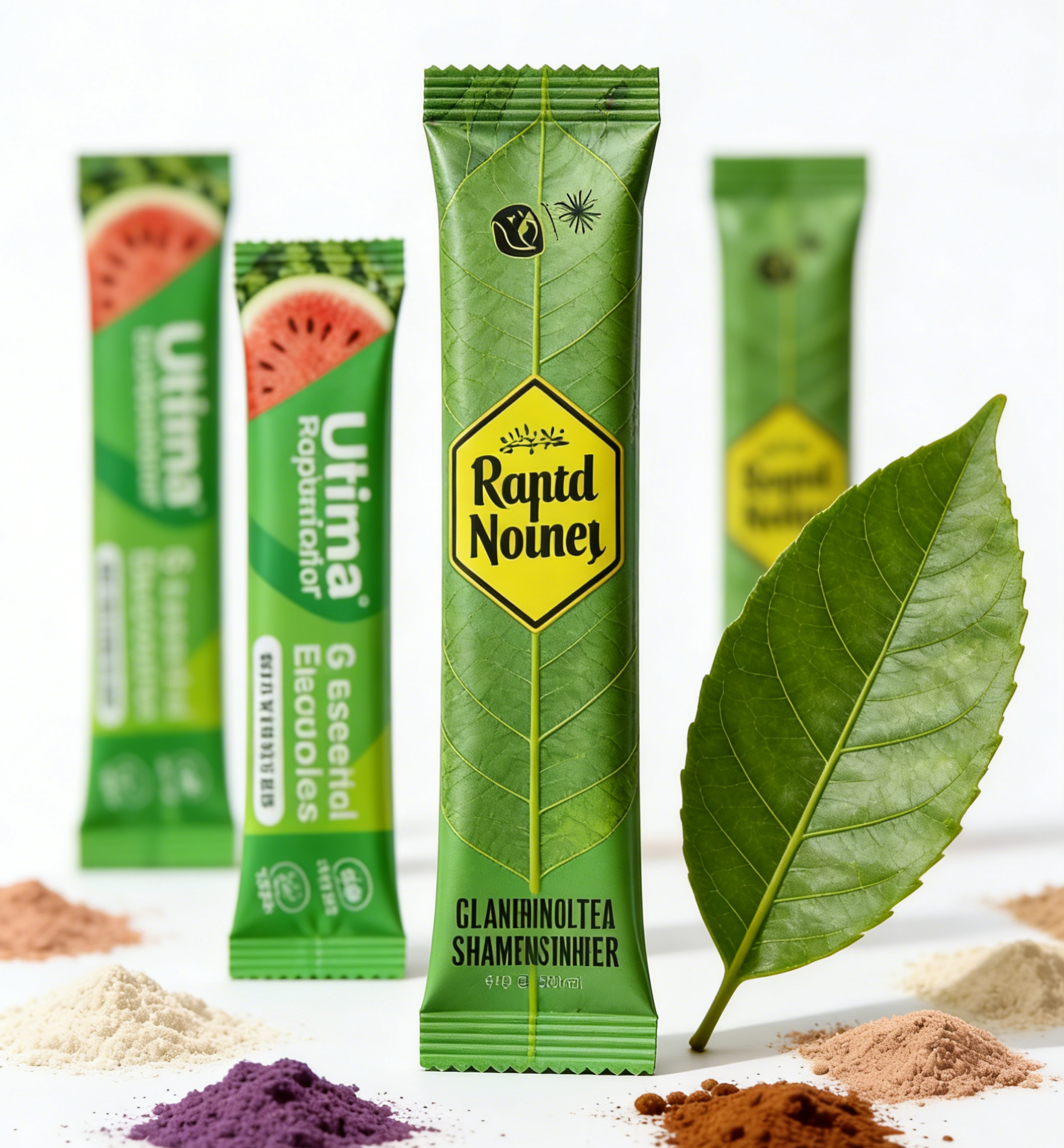 سفارشی 1 گرم 3 گرم 5 گرم پودر شیر چای پودر کلاژن کیسه مواد غذایی با فویل آلومینیومی قابل بازیافت قابل بازیافت