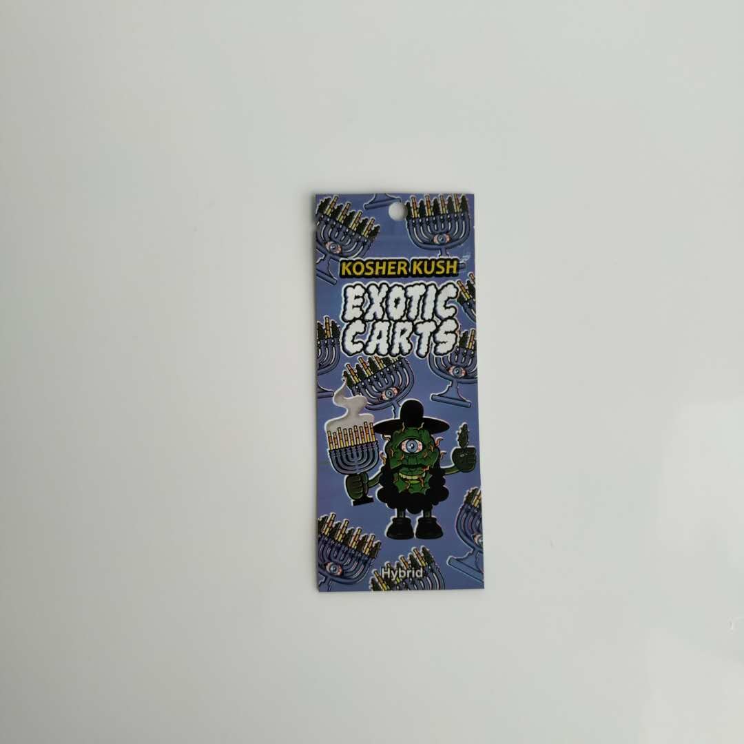 کیسه های پلاستیکی قابل استفاده مجدد بسته بندی چرخ دستی های عجیب و غریب نکته طلایی کیسه های کیسه ای با Ziplock