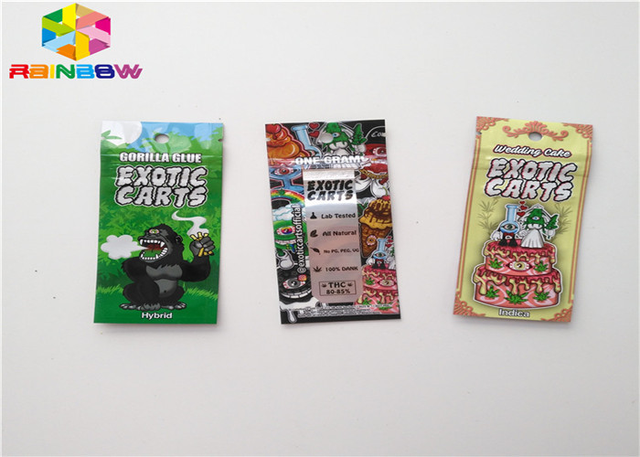 کیسه های پلاستیکی فویل آلومینیومی کیسه های پلاستیکی کیسه های بسته بندی مواد غذایی سفارشی با گودال تله