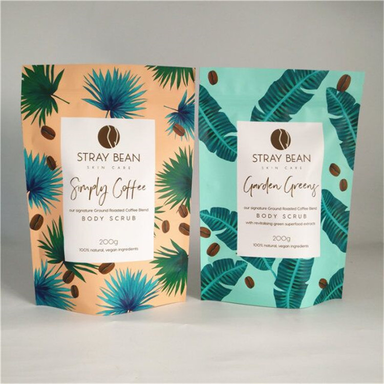 کیسه های چای Biodegradable بسته بندی سفارشی Scrub Airtightbody قهوه قهوه فوری