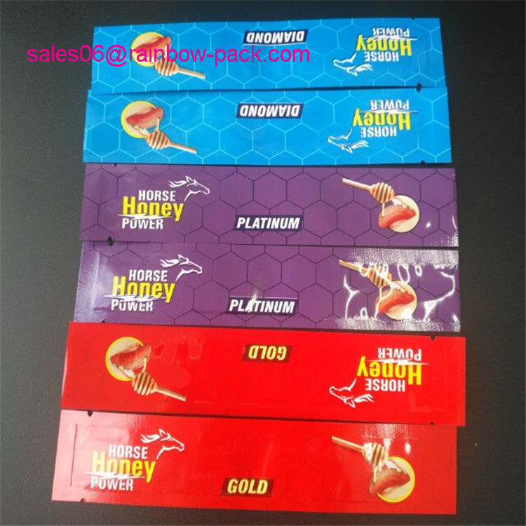 اسب پودر عسل پودر فویل بسته بندی بسته بندی Golden Royal Honey Vip Malaysia Bag
