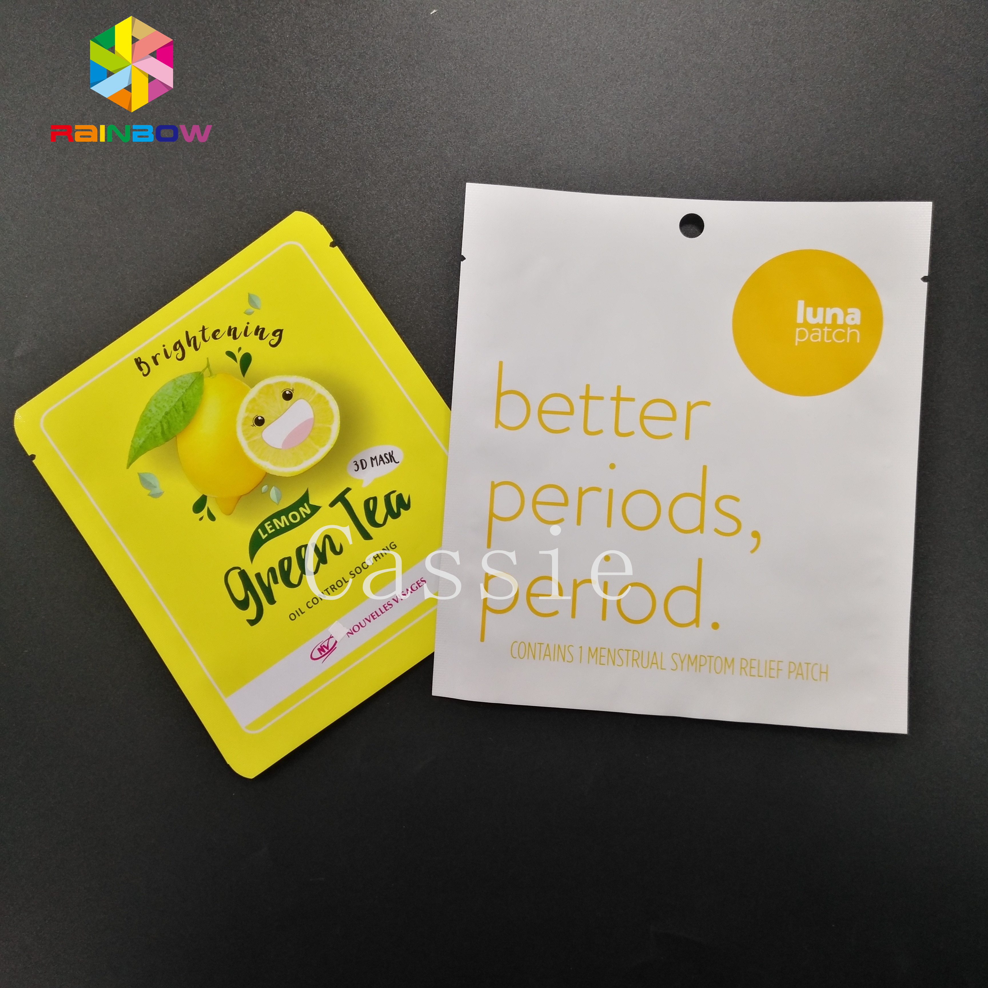 کیسه های Muti Design Grip Lock کیسه های سه طرفه مهر و موم درجه حرارت مواد غذایی آلومینیوم فویل کیسه های مایار جایگزین