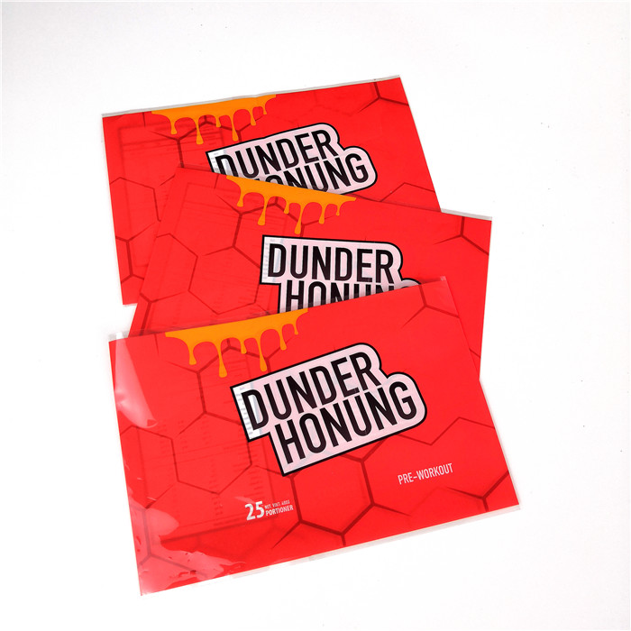 ضد آب ضد آب برچسب های آستین چسب پاک کردن حرارتی نوشیدنی انرژی چاپ شده