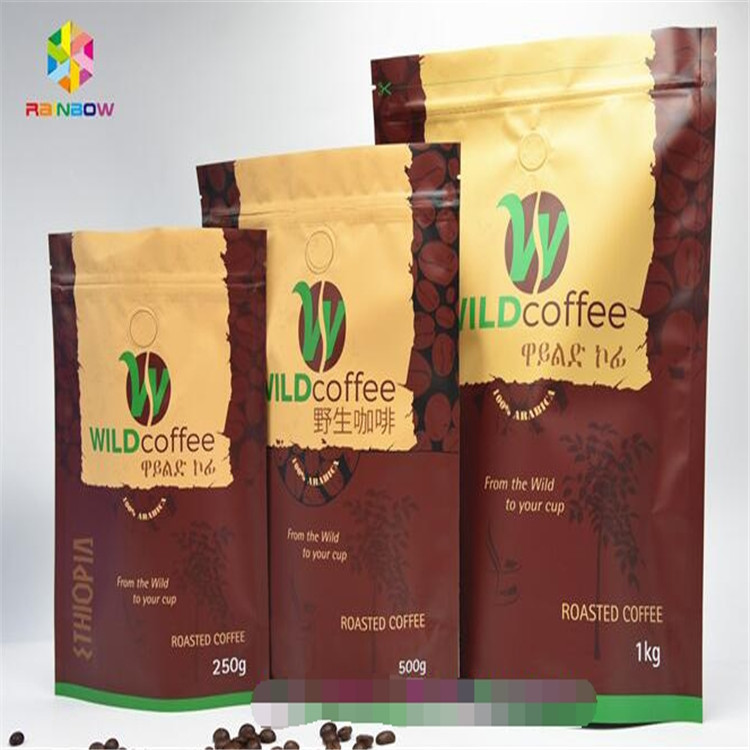 فویل آلومینیوم قابل تعویض کیسه زیپ، کیف Ziplock چاپ شده با شیر