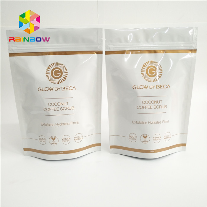 کیسه های پلاستیکی ایستاده کیسه های زیپ سفارشی کیسه های کاغذی بسته بندی راتت بسته بندی مات براق براق