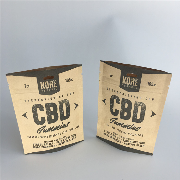 کیسه های بسته بندی قابل انعطاف پذیر بسته بندی کیسه های آلومینیومی فویل کاغذ کرافت