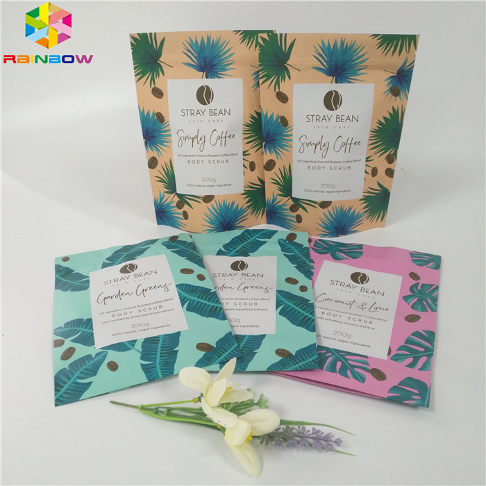 کیسه بسته بندی کیسه های بسته بندی بسته بندی شده Mat Complete، کیسه بسته بندی کیسه های بسته بندی برای اسکراب بدن