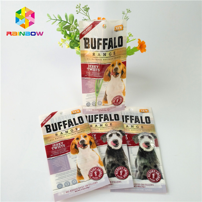 بسته بندی دیجیتال کیسه های پلاستیکی کیسه بسته بندی کیسه های غذا حیوانات Ziplock کیسه