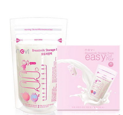 کیسه زیپ دوطرفه، کیسه های بسته بندی حرارتی ذخیره سازی شیر شیر