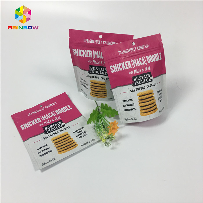 چای / پودر / قهوه ایستاده کیسه های زیپ زیپ بوی ثابت پلی مات Doypack