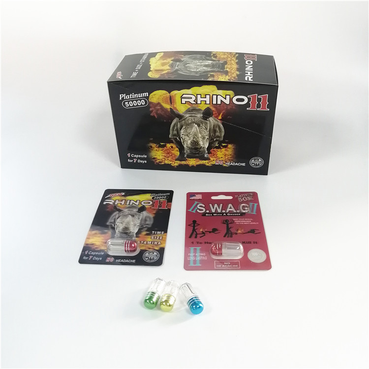 جعبه تقویت کننده مردانه بسته بندی بلیستر بسته بندی Black Mama Premier Zen Paper Display Card