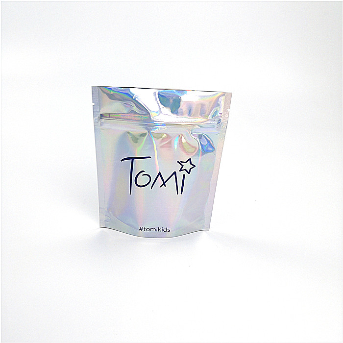 کیسه های زیست محیطی قابل تعویض کیسه سفارشی چاپ لیزری 100٪ هولوگرافی